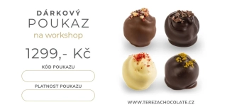 Dárkový poukaz na čokoládový workshop
